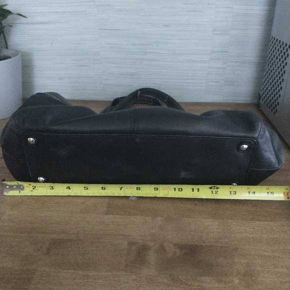 Coach Soho F13732 Pleated Leather Tote Bag - Picture 15 of 16